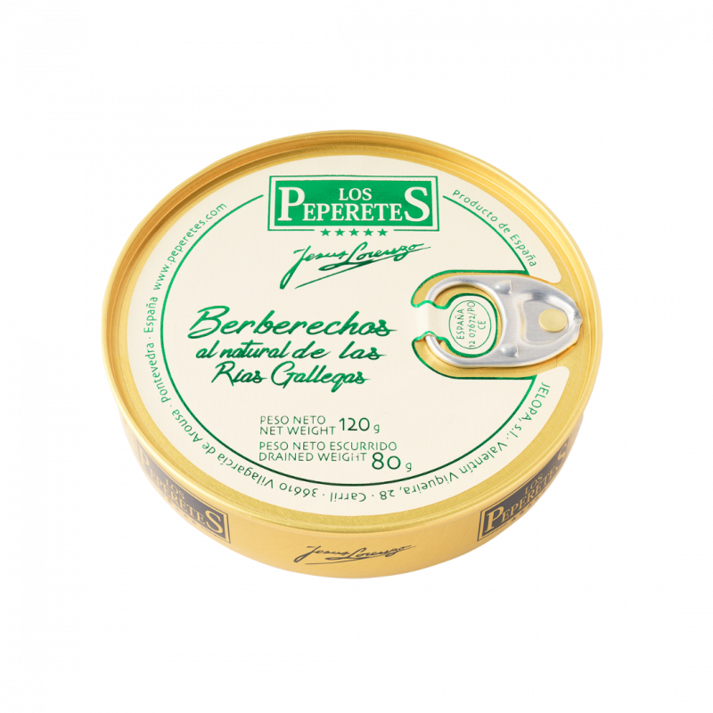Los Peperetes Berberechos natural (med) Los Peperetes Berberechos natural (med)