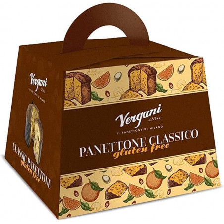 Panettone Vergani Clásico (sin gluten)