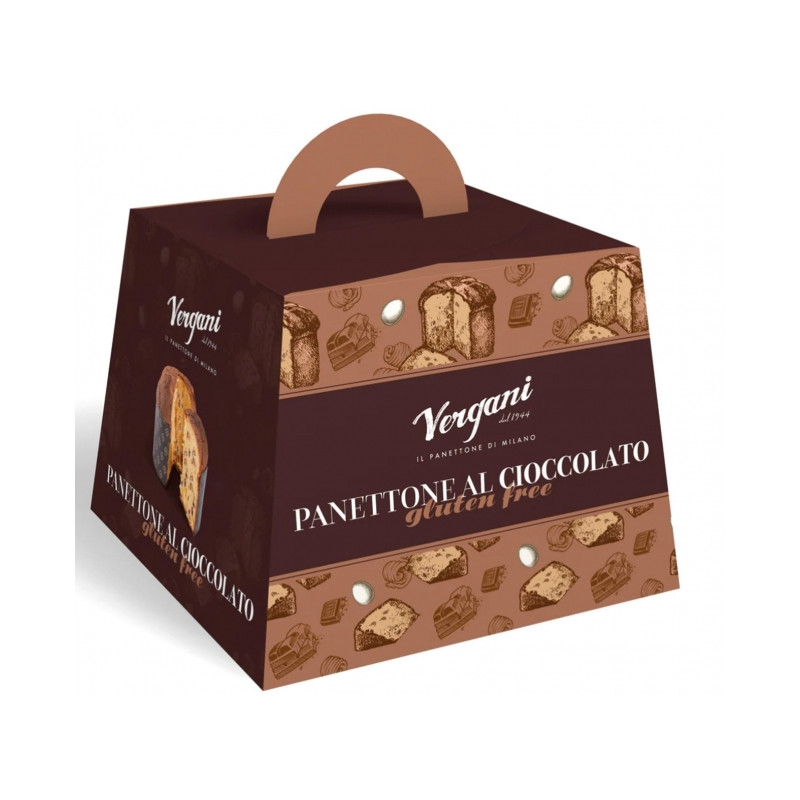 Panettone Vergani Chocolate (sin gluten)