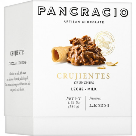 Pancracio Crujientes chocolate con leche