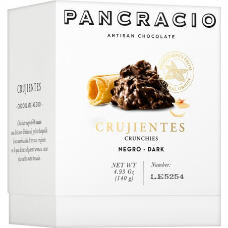 Pancracio Crujientes chocolate negro