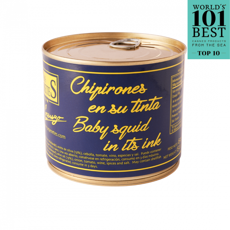 Los Peperetes Chipirones tinta (650 g)