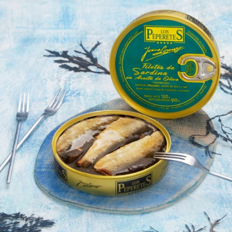 Los Peperetes Filetes de sardinas