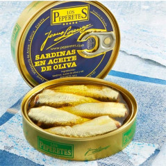Los Peperetes Sardinas aceite oliva 5/7
