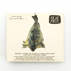 Ar de Arte Bacallau salvaxe aove