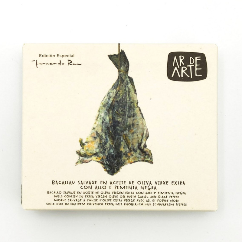 Ar de Arte Bacallau salvaxe aove Ar de Arte Bacallau salvaxe aove