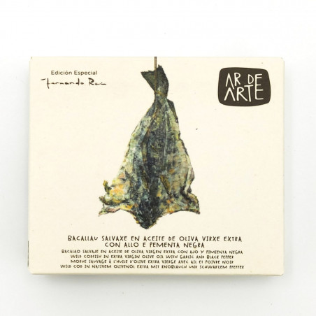 Ar de Arte Bacallau salvaxe aove