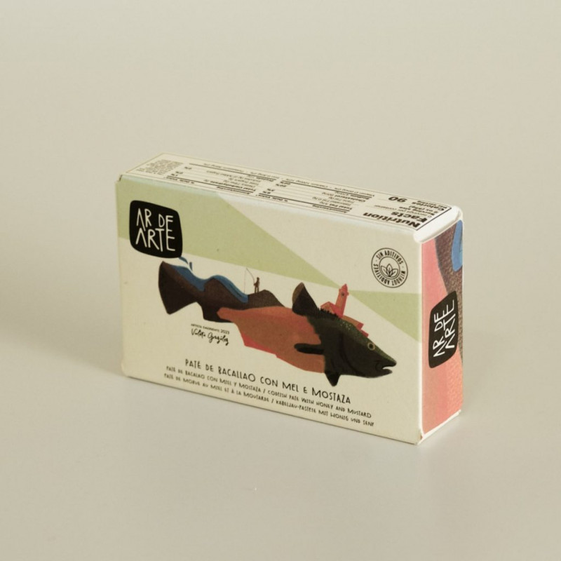 Ar de Arte Paté de Bacallao mel/mostaza Ar de Arte Paté de Bacallao mel/mostaza