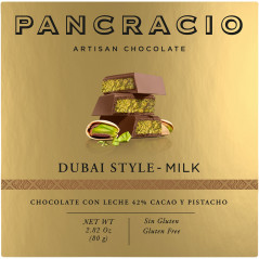 Pancracio Chocolate Dubai con leche