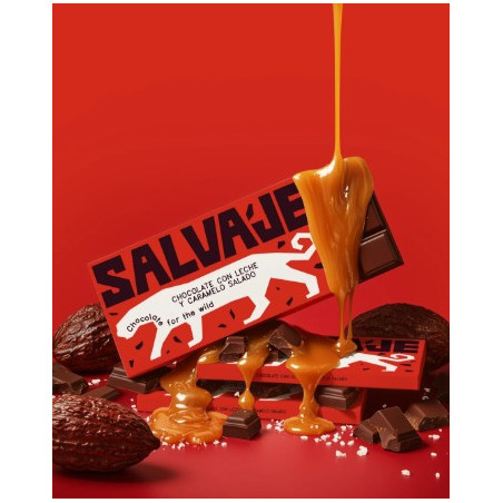 Salvaje choc. con leche/caramelo salado