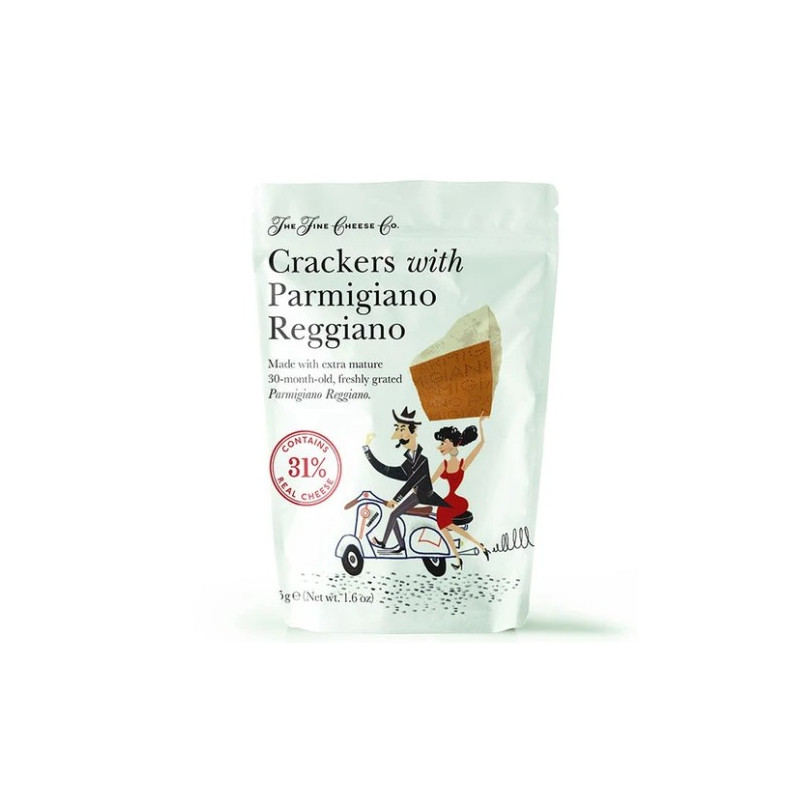 Crackers with Parmigiano Reggiano