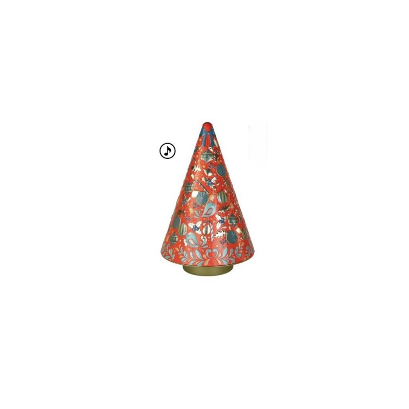 Chocolate Árbol musical rojo